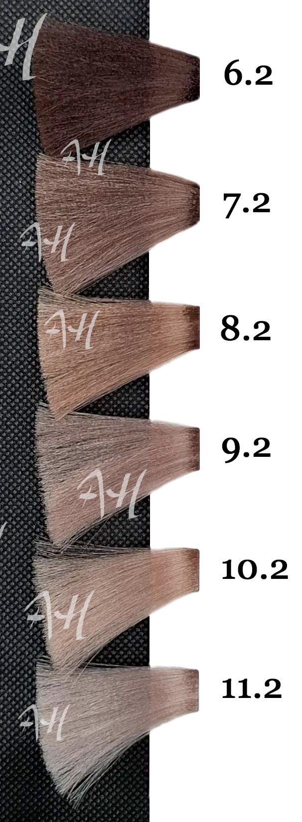 ECOTECH BEIGE: Rubio oscuro Beige 6.2, Rubio Beige 7.2, Rubio claro Beige 8.2, Rubio muy claro Beige 9.2, Platino Beige 10.2, Platino ultra Beige 11.2