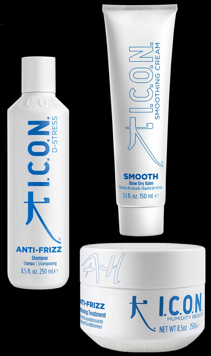 Pack ahorro:  Champú y Acondicionador ANTI FRIZZ + SMOOTH de ICON